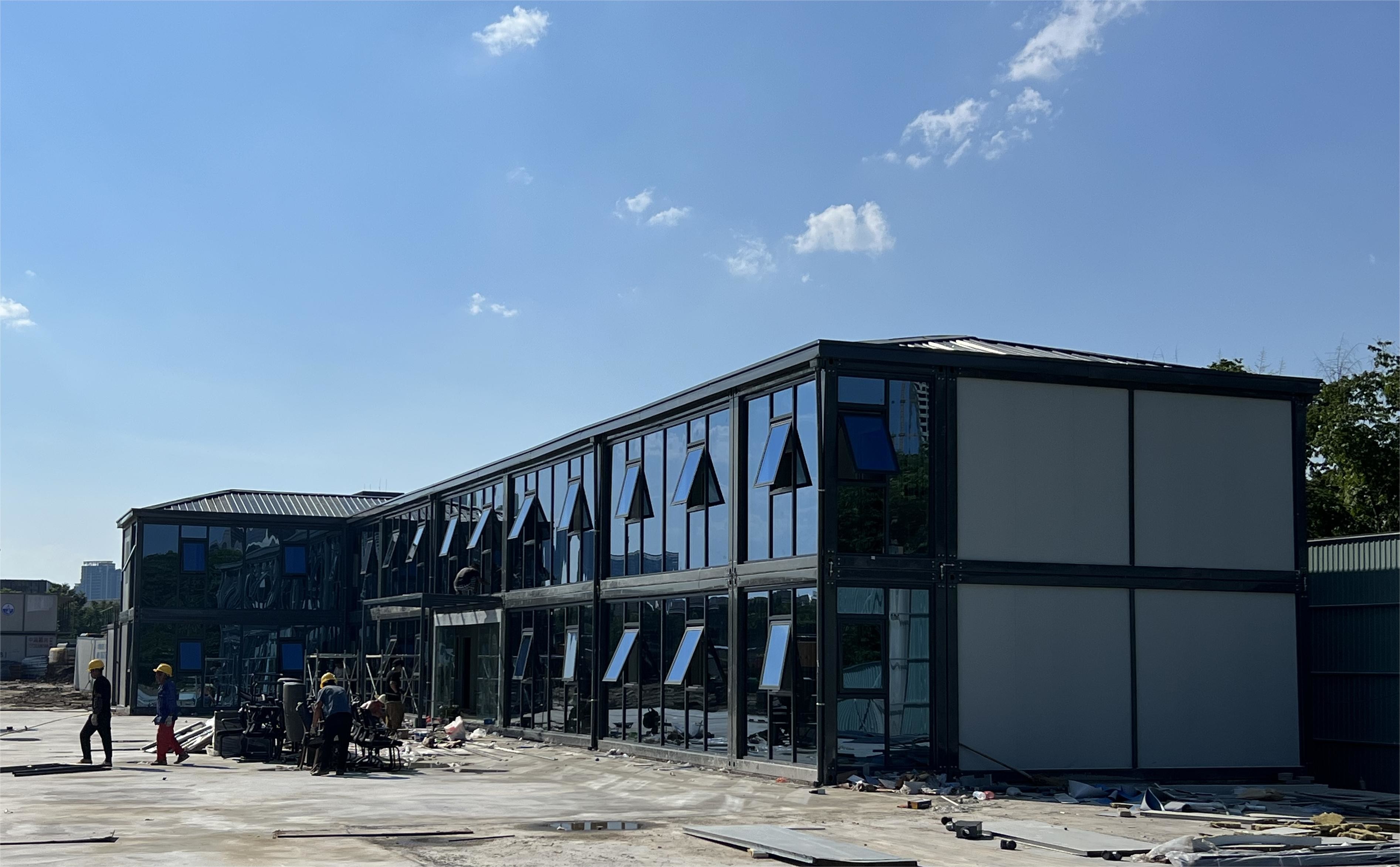 calidad Casa prefabricada del envase fábrica