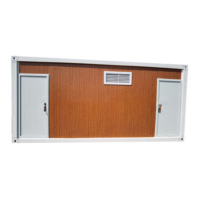 Casa de contenedores desmontable integrada con panel aislante de pared