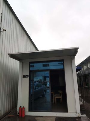 Casas de contenedores temporales modulares plegables Casa prefabricada móvil pequeña