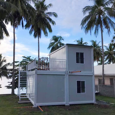 Casa de contenedores de aislamiento prefabricada con decoraciones de lujo
