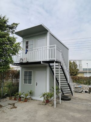 Contenedor de oficinas de construcción de acero, 20 pies 40 pies Contenedor de oficinas ya hecho