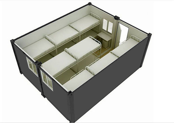 Casas de contenedores de lujo de 3 dormitorios, Casas de contenedores de envío prefabricadas modulares