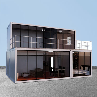 Casas de contenedores de 3 dormitorios de acero galvanizado