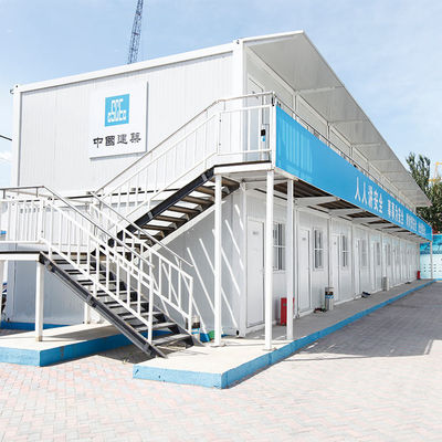 Casa de contenedores móviles plegables removibles, 20 pies 40 pies casas de contenedores expandibles