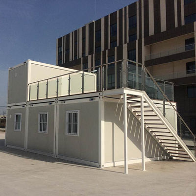 Envío Casa de contenedores prefabricada de 20 pies casas ecológicas prefabricadas desmontables