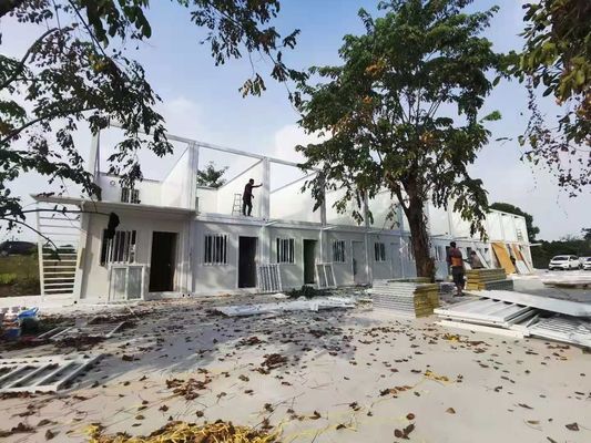 Casas de contenedores de almacenamiento prefabricadas de 20 pies