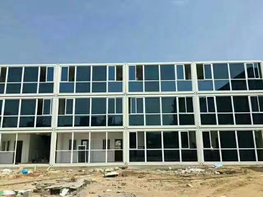 China Proveedor Casa modular,Campo de trabajo en el sitio de construcción, Diseño de edificios de oficinas temporales móviles