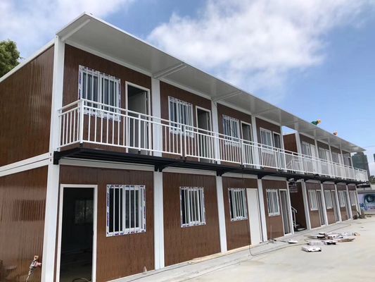 Casas de contenedores de envío prefabricadas a prueba de terremotos