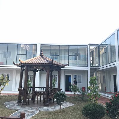 OEM Casa de contenedores de paquete plano Residencial Casas móviles resistentes al viento