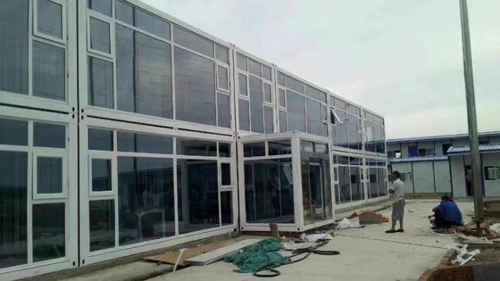 Mini Container House Apartamento, 40 pies 20 pies de oficina portátil Container House