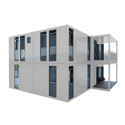 Casa de contenedores de 20 pies Diseño Residencial Casa de contenedores económica para Puerto Rico Construcción prefabricada de 3 pisos