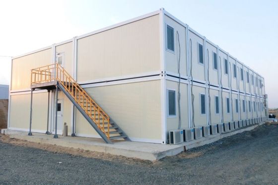 Casa modular para obra de construcción y minería Dormitorio de trabajadores Prefabricado Kit de construcción rápida