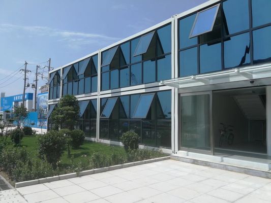 Casa de contenedores móviles portátiles, Q235B Prefab 40 pies Contenedor de envío hogar