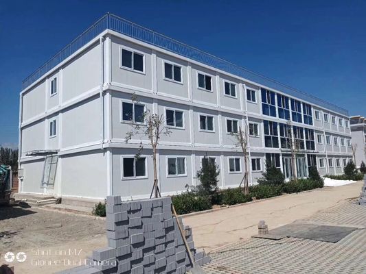 Casas de contenedores desmontables de varios pisos, casas de contenedores prefabricadas de 20 pies.