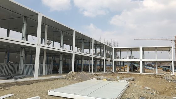 Casa de contenedores desmontable de 20 pies Seguridad Casas de oficinas prefabricadas