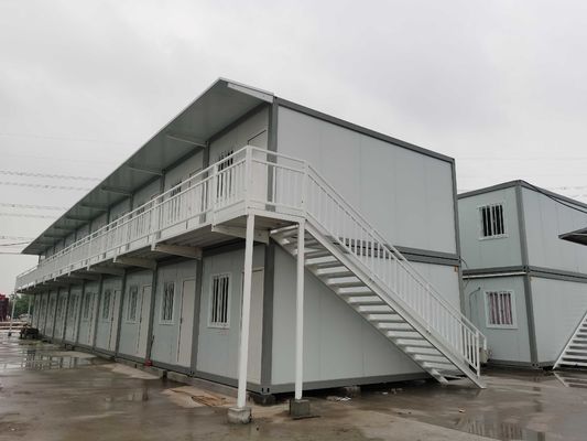 Casas de contenedores desmontables Casas de almacenamiento prefabricadas para dormitorios de trabajadores