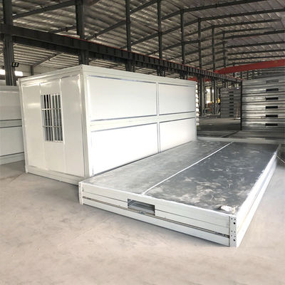 Casa de contenedores plegable pequeña Cabina móvil portátil 5800L * 2560W * 2480H Mm
