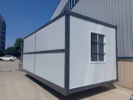 Casa de contenedores móviles plegables de 20 pies Mini casas prefabricadas impermeables