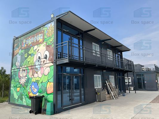 Casas móviles prefabricadas con contenedores modulares Casas pequeñas desmontables con CE