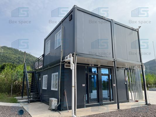 Casa de contenedores de acero desmontable, Casa de contenedores prefabricada Villas