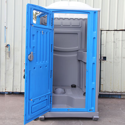 Baño público Baño portable de contenedores Baño móvil de plástico prefabricado para acampar