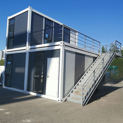 BOX SPACE Diseño de oficina personalizable Edificio modular Casa prefabricada Domicilio de contenedores desmontable