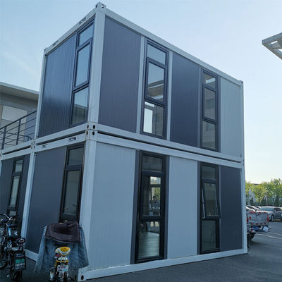 Casa de contenedores desmontable modular Oficina Casas personalizadas a prueba de terremotos