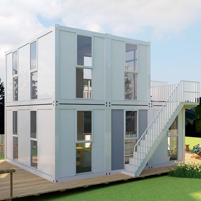 Casas de contenedores prefabricadas a prueba de fuego 7*3m Modbox prefabricado con 3 dormitorios