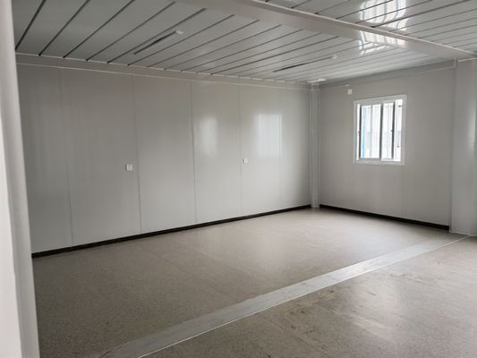 Casa de contenedores desmontable de 20 pies 40 pies Cabina portátil prefabricada