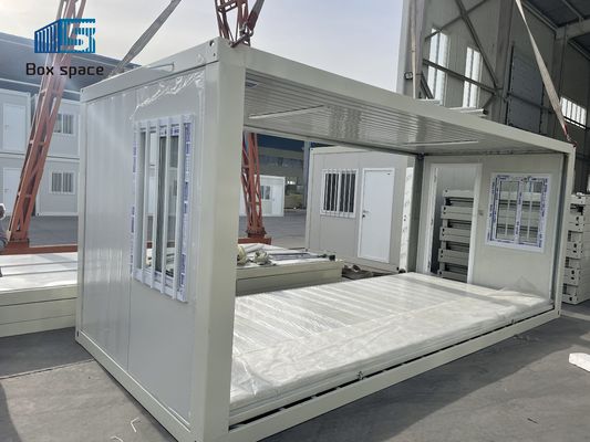 Casas de contenedores plegables Z Prefabricadas Modulares Casitas pequeñas Antisísmicas