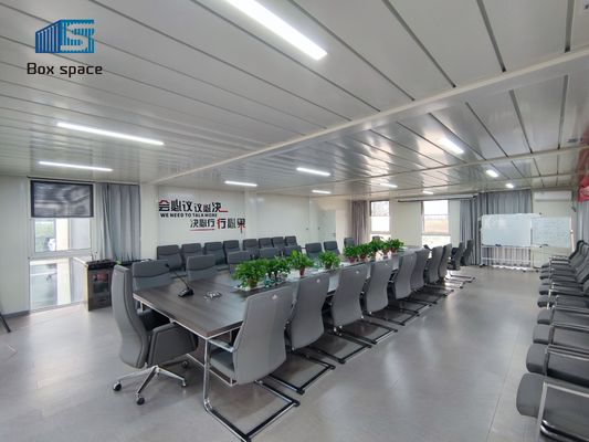 Dos conjuntos de cabina de oficina lista, 20 pies 40 pies de cabina de oficina portátil.