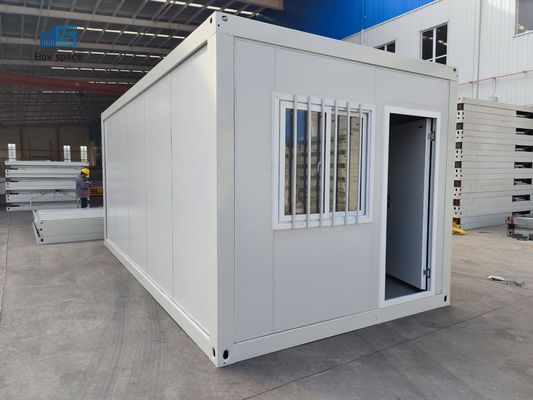 Panel de sándwich Z Casa de contenedores plegable Casa de paquetes planos Casas móviles a prueba de agua