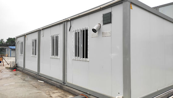 Venta caliente de lujo moderno de jardín de oficina de contenedores móviles Casas a prueba de huracanes 40Ft casas prefabricadas