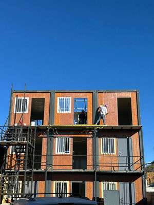 Casa de contenedores desmontable modular para minería y construcción