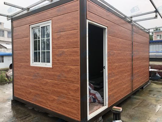 BOX SPACE 2024 viviendas modulares portátiles, casas de jardín de madera, casas prefabricadas de acero con revestimiento exterior
