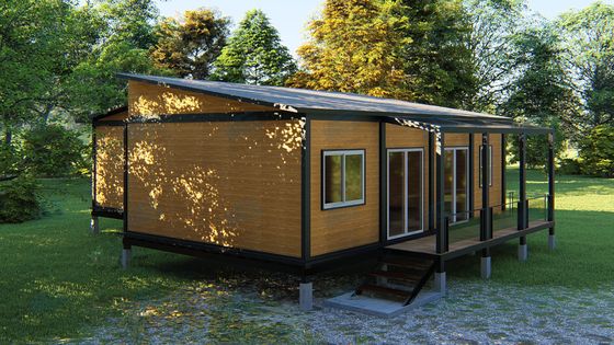 Costo Eficaz Fácil de ensamblar Estructura de acero desmontable Villas Casas de contenedores prefabricadas Casa de contenedores prefabricadas