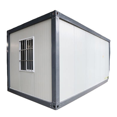 Cuadro de metal de un dormitorio estructura de acero modular para derribar casas móviles pequeñas casas prefabricadas contenedores para la venta