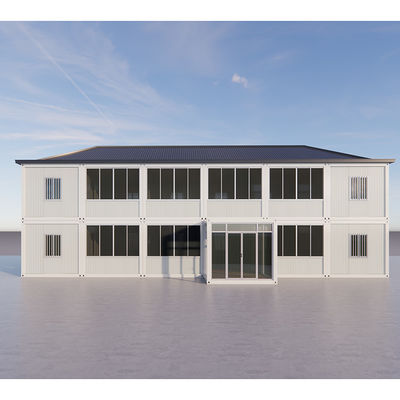 2024 Clínica de contenedores móviles, edificio modular de hospital de estilo refugio de cabaña, casa de contenedores de módulos médicos