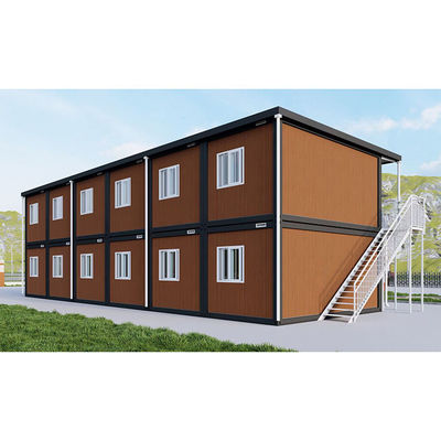 2024 Casa de contenedores de acero moderno pre-construcción de trabajo dormitorio personalizable espacio de vida listo