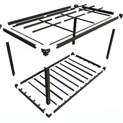 Casa contenedor desmontable Boxspace: El diseño innovador desmontable permite cargar más unidades por contenedor, reduciendo los costos de envío