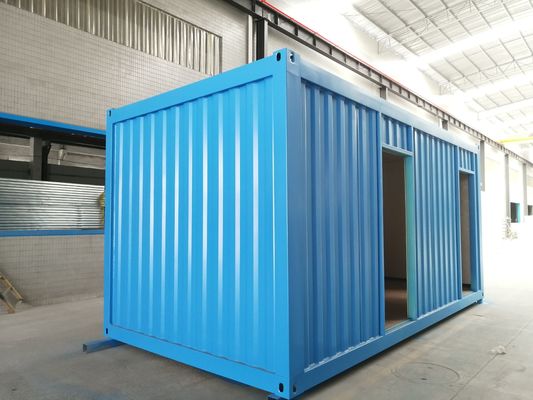 BOX SPACE Contenedor de paquete plano Oficina Casa de contenedores de paquete plano con marco más fuerte para seguridad y durabilidad