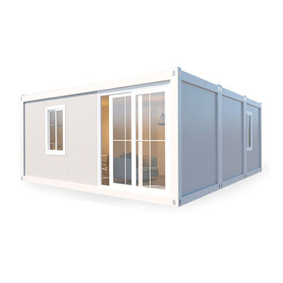 BOX SPACE 20ft 40ft bien equipado contenedores prefabricados listos contenedores desmontables Kit de oficina Casa con 2 dormitorios