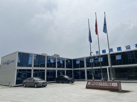 Contenedor de fabricación doméstica Contenedor de oficina portátil Contenedor móvil Contenedor de oficina Salón de salón Cuadro de aluminio Casas modulares Plegables