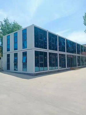5 dormitorios Casa de contenedores de envío Casas de contenedores personalizadas con paneles solares para casa personal