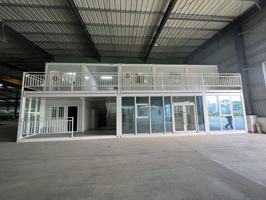 Prefab Container House Luxury 2-4 Bedroom Two Story Container House Modular Prefab Container House Detachable Container Houses