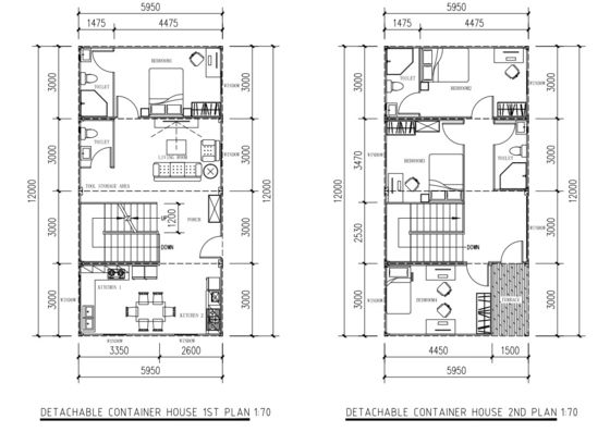 Casa de contenedores de madera Casas pequeñas listas para el envío Casas de contenedores Casas prefabricadas kits