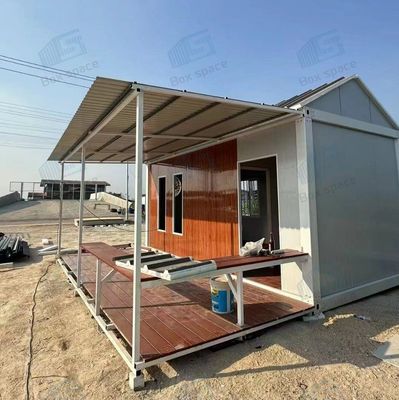 Casas de vacaciones modulares de lujo en contenedores de envío listas para mudarse en casas prefabricadas pequeñas con cocina y baño