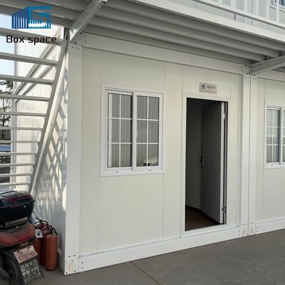 Casa de contenedores de transporte de 20 pies Soluciones de casas pequeñas urbanas Cabinas modulares compactas Viviendas prefabricadas de acero
