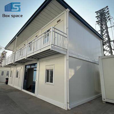 Viviendas modulares de bajo consumo de energía Viviendas adaptadas Viviendas modernas sostenibles para la construcción Dormitorio de trabajadores y oficina